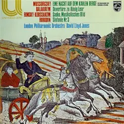 Music by Mussorgsky, Balakirev, Rimsky-Korsakov, Borodin by Mussorgsky, Balakirev, Rimsky-Korsakov, Borodin; London Philharmonic Orchestra, David Lloyd-Jones