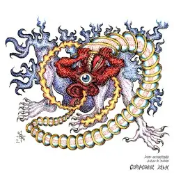 Corporeal Flux by Dead Neanderthals & Aaron B. Turner