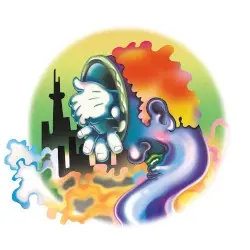 Eraser Stargazer by Guerilla Toss