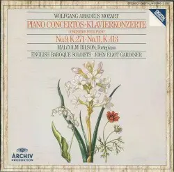 Piano Concertos nos. 9 & 11 by Wolfgang Amadeus Mozart; Malcolm Bilson, English Baroque Soloists, Sir John Eliot Gardiner
