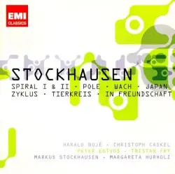 Spiral / Pole / Japan / Zyklus / Tierkreis by Stockhausen; Harald Bojé, Christoph Caskel, Péter Eötvös, Tristan Fry, Markus Stockhausen, Margareta Hürholz