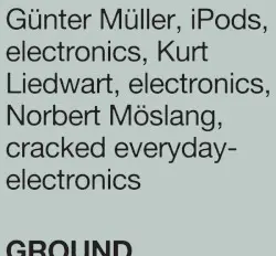 Ground by Günter Müller / Kurt Liedwart / Norbert Möslang