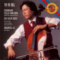 Cello Concerto / Fantasiestücke / Adagio & Allegro / 5 Stücke im Volkston by Schumann; Yo‐Yo Ma, Emanuel Ax, Bavarian Radio Symphony Orchestra, Sir Colin Davis