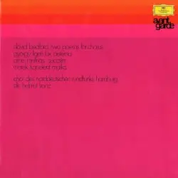 Bedford: Two Poems for Chorus / Ligeti: Lux aeterna / Mellnäs: Succsim / Kopelent: Matka by David Bedford, György Ligeti, Arne Mellnäs, Marek Kopelent; Chor des Norddeutschen Rundfunks Hamburg, Helmut Franz