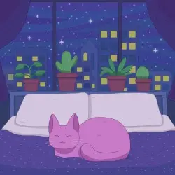 Indigo Dreams by Purrple Cat