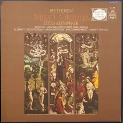 Missa solemnis by Beethoven; Otto Klemperer, New Philharmonia Orchestra & Chorus, Elisabeth Söderström, Marga Höffgen, Waldemar Kmentt, Martti Talvela